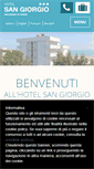 Mobile Screenshot of hotel-sangiorgio.com